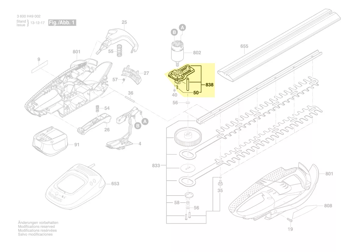 Palier transmission réf. 2 609 003 669 BOSCH